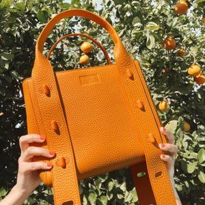 RARE Dagne Dover - Tokyo Turnlock Tote in Vitamin C